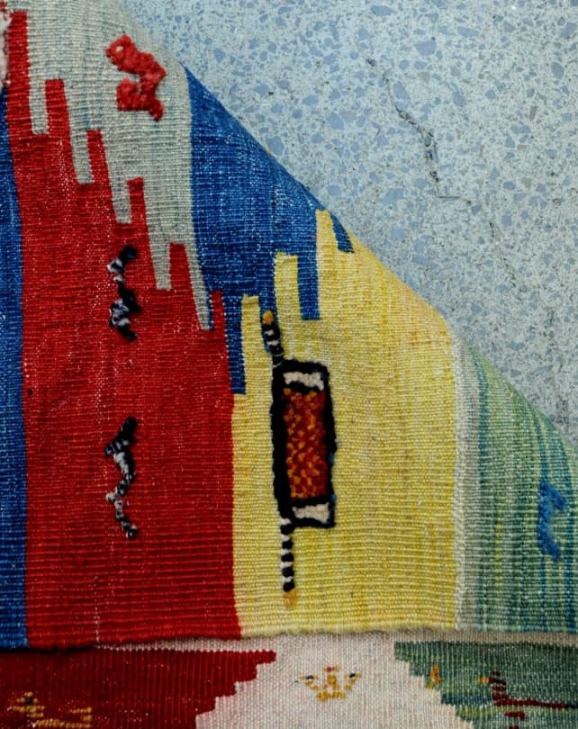 Gabbeh Kilim Mat 80x50cm - Rugs - Republic Home