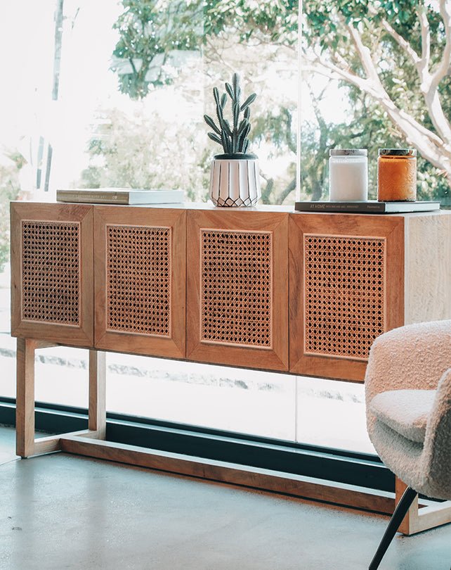 Leonardo Console (High) - Furniture - Republic Home