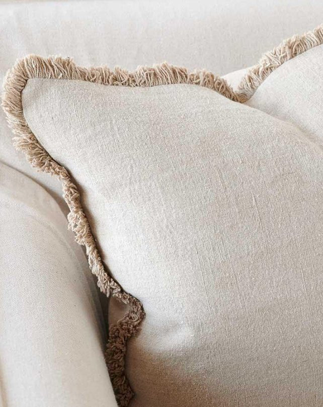 Luca Boho Natural Cushion 50x50 - Cushion - Republic Home