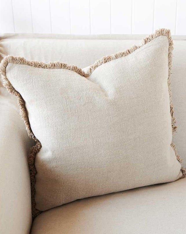 Luca Boho Natural Cushion 50x50 - Cushion - Republic Home