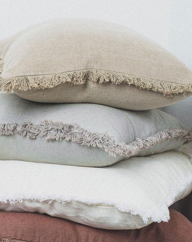 Luca Boho Natural Cushion 50x50 - Cushion - Republic Home