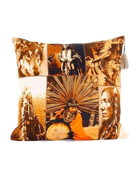 Native American Montage cushion - Cushion - Republic Home