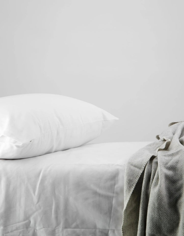Organic Cotton Duvet Cover Set — White - Duvet Cover - Republic Home