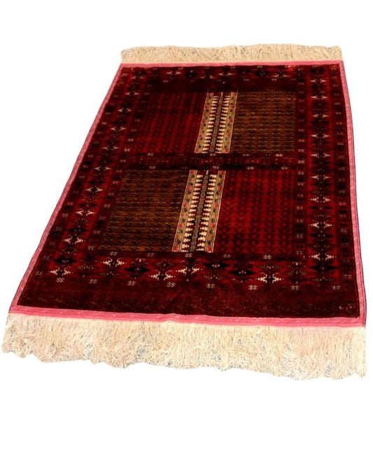Turkoman Enssi Silk Rug 139x96cm - Rugs - Republic Home