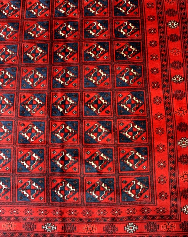 Turkoman "Mirror Eye" Rug 181x123cm - Rugs - Republic Home