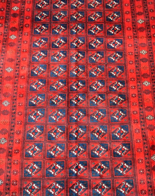 Turkoman "Mirror Eye" Rug 181x123cm - Rugs - Republic Home