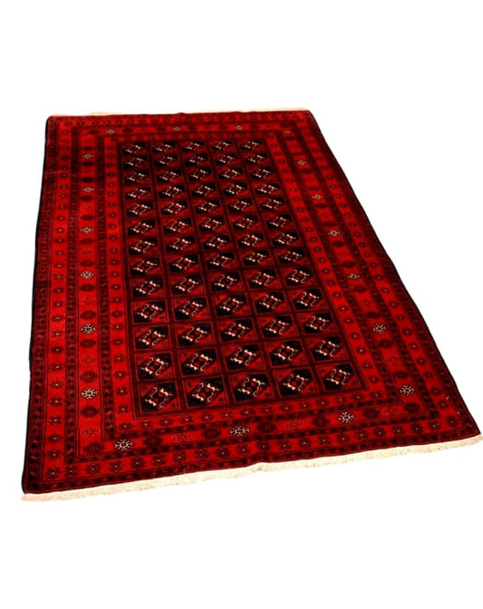 Turkoman "Mirror Eye" Rug 181x123cm - Rugs - Republic Home