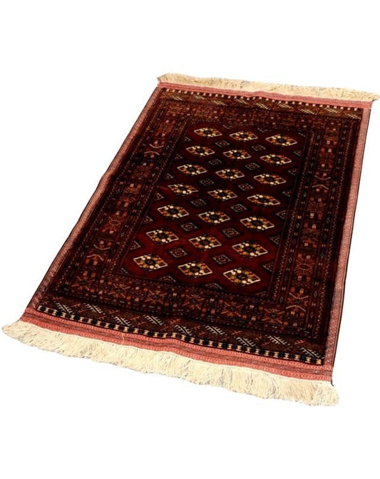 Turkoman Silk Rug 120x85cm - Rugs - Republic Home