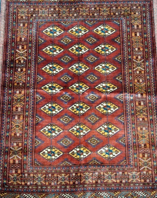 Turkoman Silk Rug 120x85cm - Rugs - Republic Home