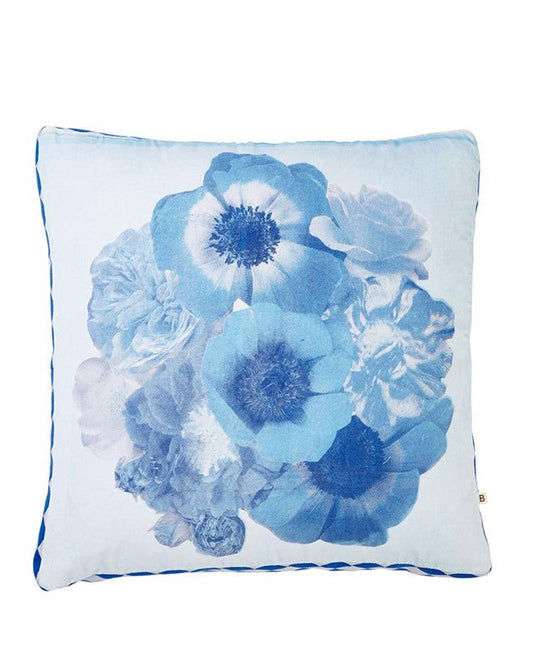 Vintage Posy Blue Cushion 50x50 - Cushion - Republic Home