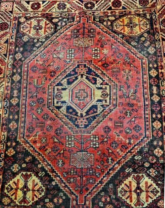 Vintage Qashqai Rug 150x120cm - Rugs - Republic Home