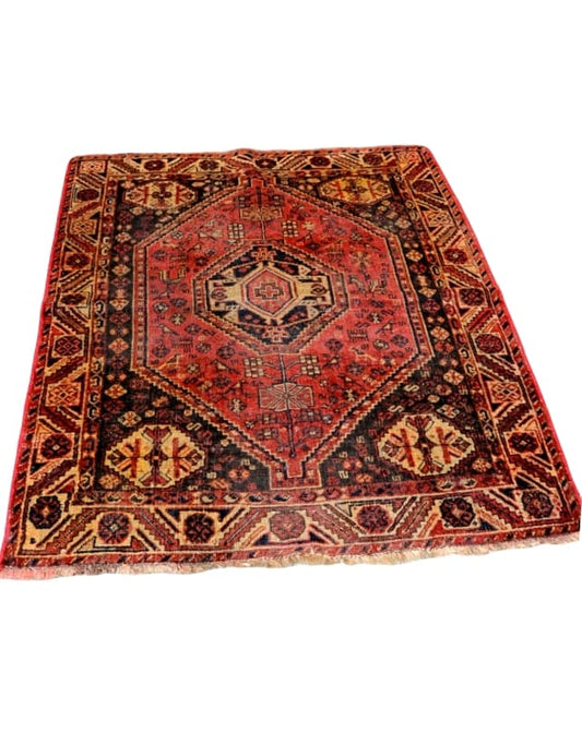 Vintage Qashqai Rug 150x120cm - Rugs - Republic Home