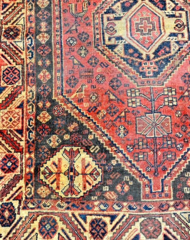 Vintage Qashqai Rug 150x120cm - Rugs - Republic Home