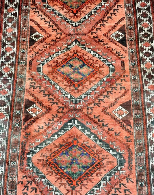 Zabol Medallion Rug 194x100cm - Rugs - Republic Home