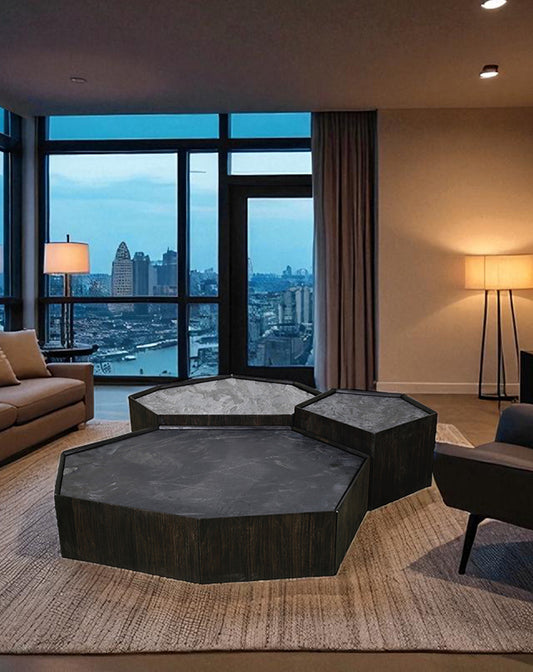 Chalcedon Coffee Tables (Set of 3)