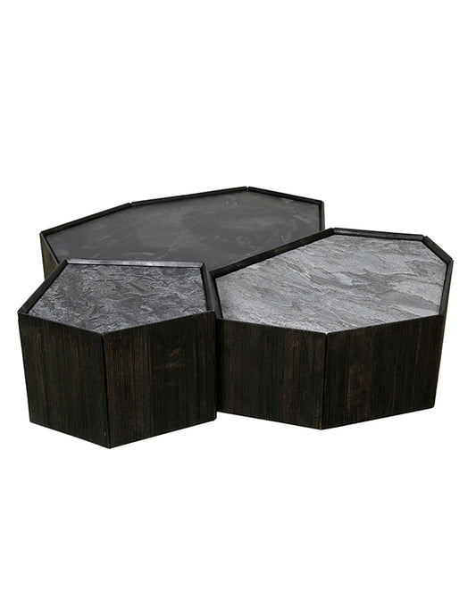 Chalcedon Coffee Tables (Set of 3)