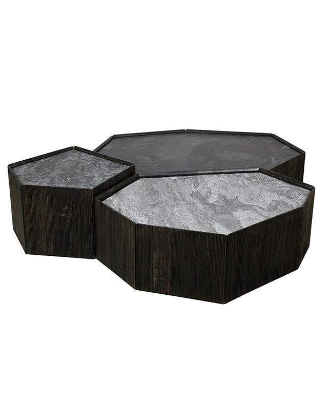 Chalcedon Coffee Tables (Set of 3)