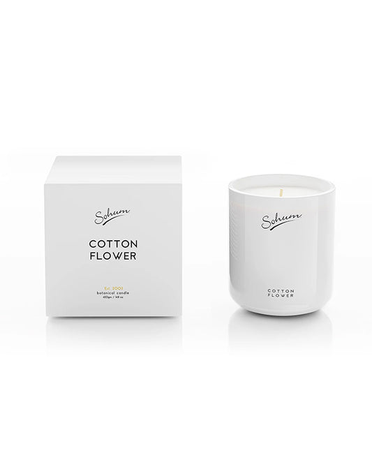 Sohum Signature Candle Cotton Flower