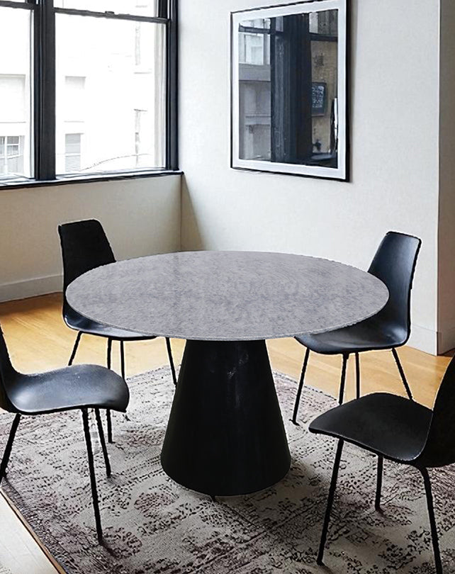Cousteau Dining Table (Black Base)