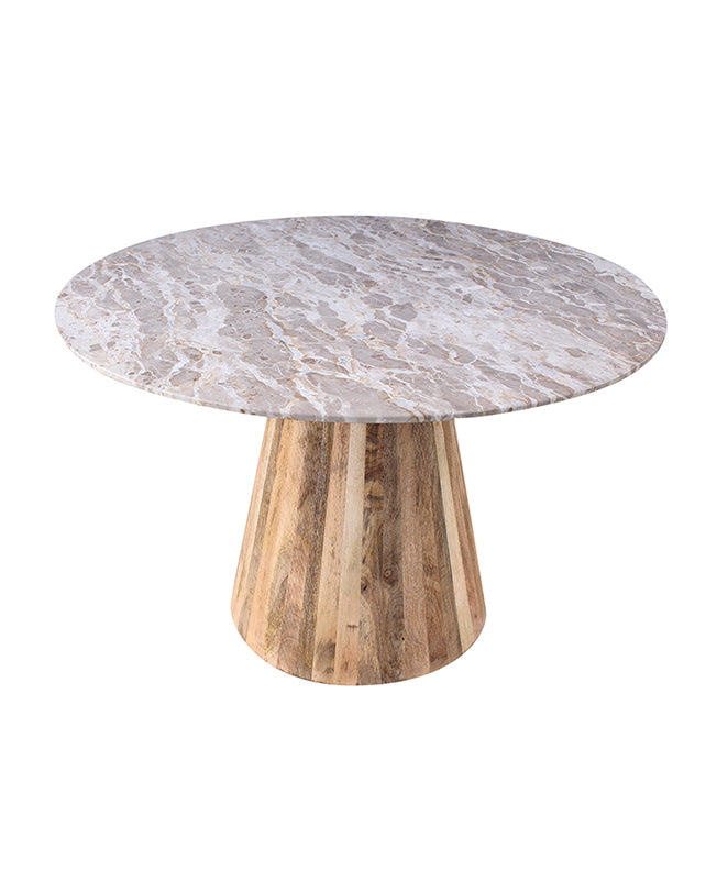 Cousteau Dining Table (Natural Base)