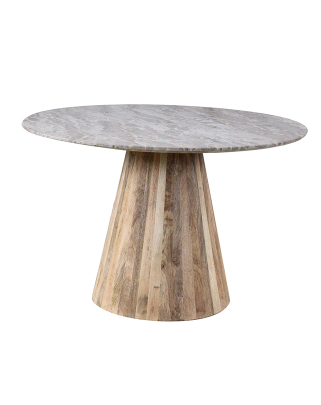 Cousteau Dining Table (Natural Base)