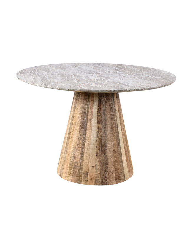 Cousteau Dining Table (Natural Base)