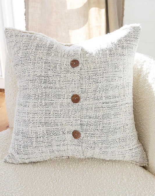 Ida Cushion - Off White/Slate