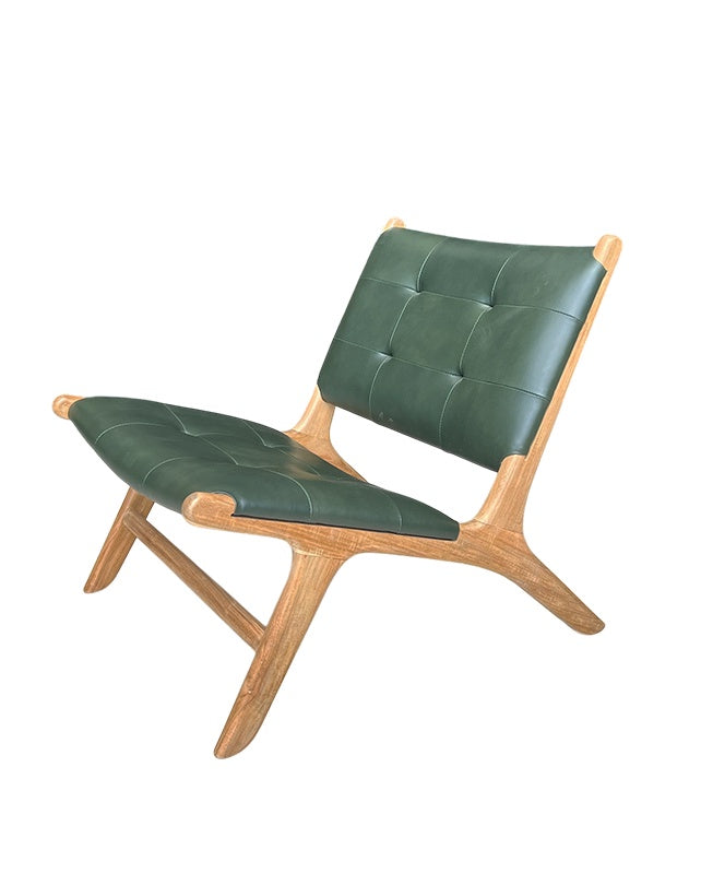 Marlboro Plush Chair (Dark Green)