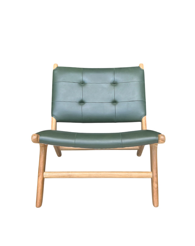 Marlboro Plush Chair (Dark Green)