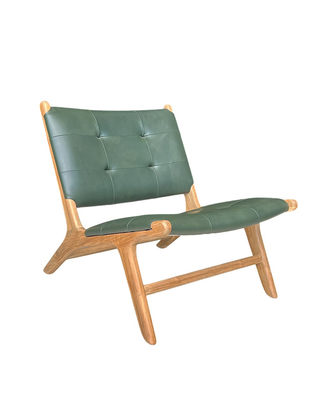 Marlboro Plush Chair (Dark Green)