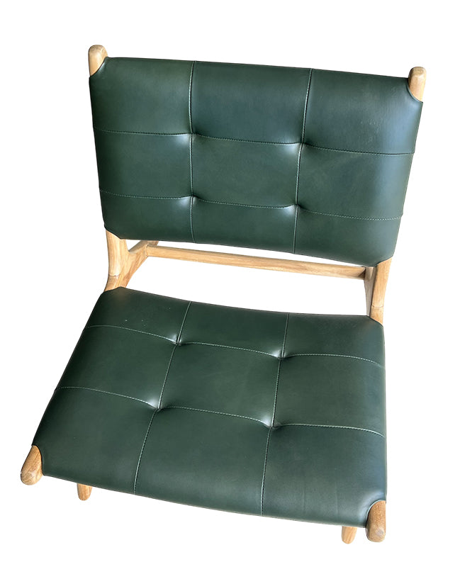 Marlboro Plush Chair (Dark Green)