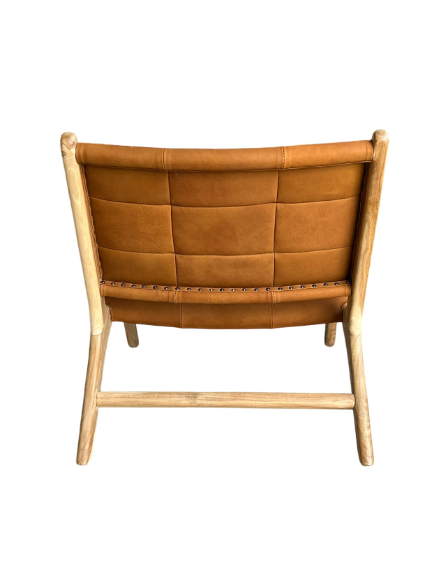 Marlboro Plush Chair (Nubuck Camel)