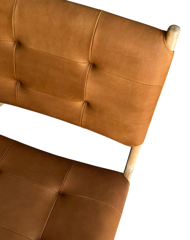 Marlboro Plush Chair (Nubuck Camel)