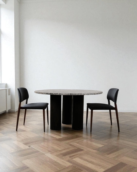 Nabu Dining Table (Alaska White)