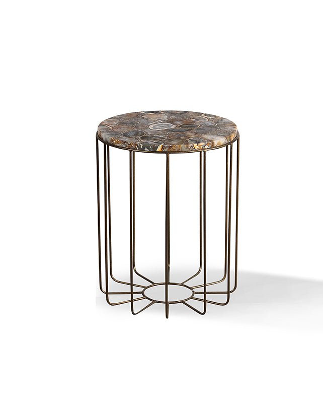 Odyssey Agate Side Table