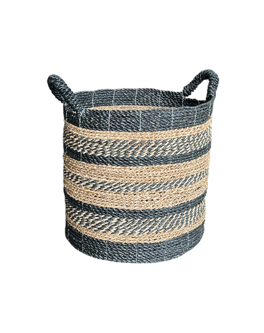 Pandanus Stripe Basket