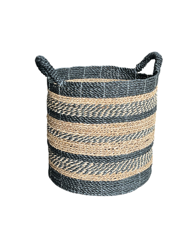 Pandanus Stripe Basket