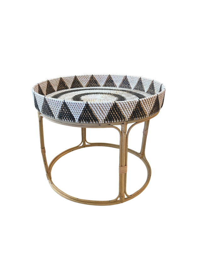 Rattan Side Table