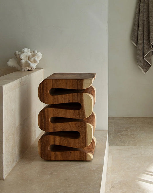 Suar Ribbon Stool
