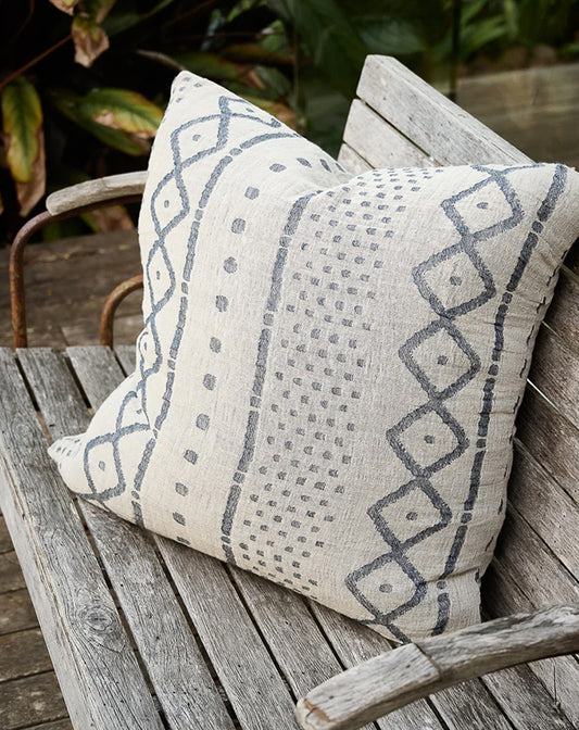 Senza Cushion - Soft Ink/Navy