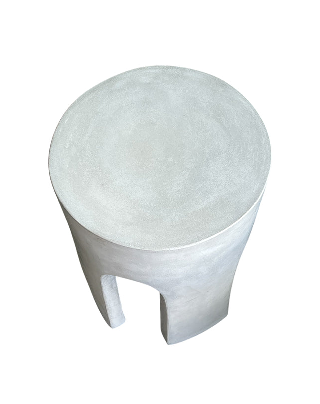 Grey Terrazzo Arch Stool