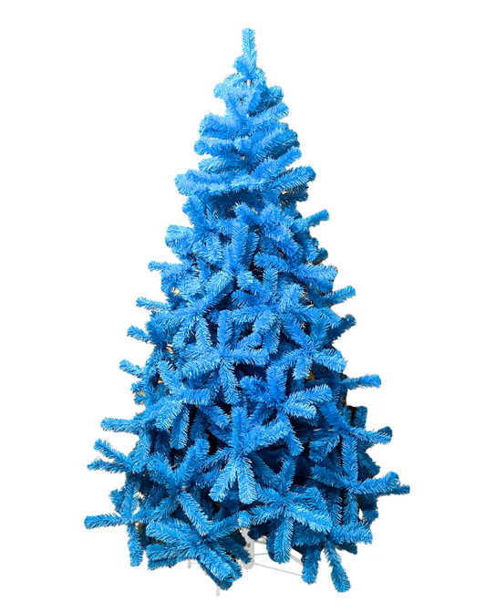 7' Blue Xmas Tree