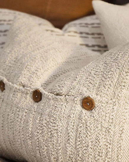 Afero Cushion - Soft Natural 40x60 - Cushion - Republic Home