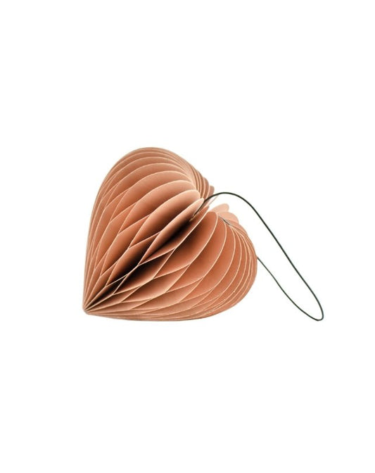 Clay Paper Heart Ornament - Homewares - Republic Home