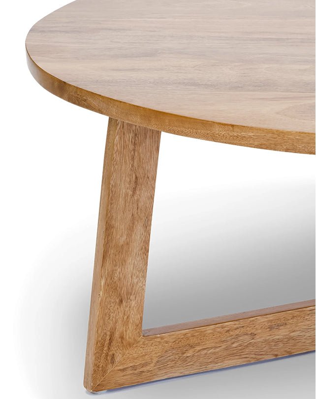 Delta Coffee Table (Wood) - Furniture - Republic Home