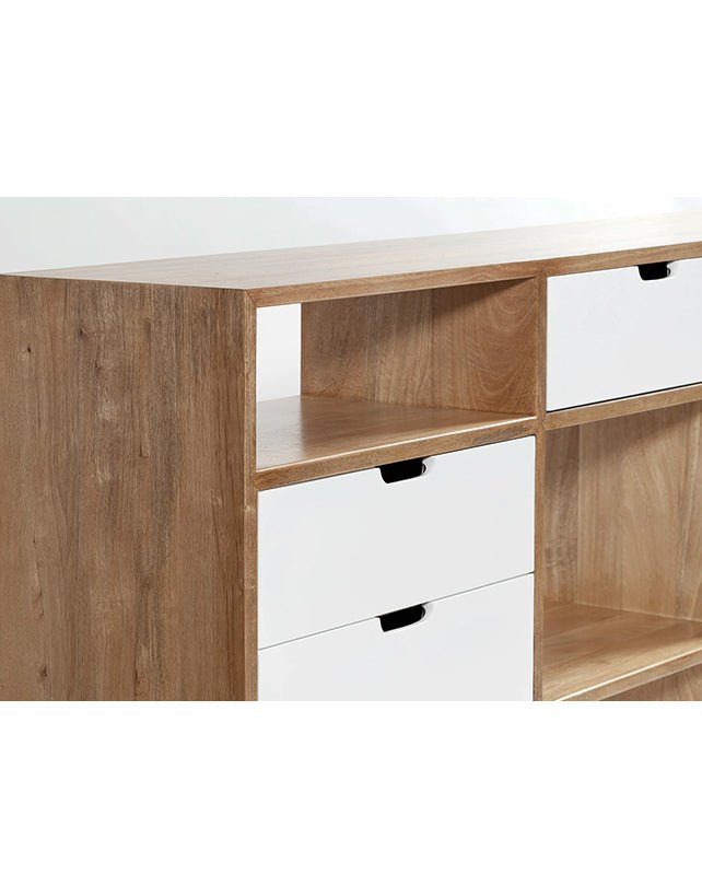 Florida Half Triple Bookcase - Furniture - Republic Home