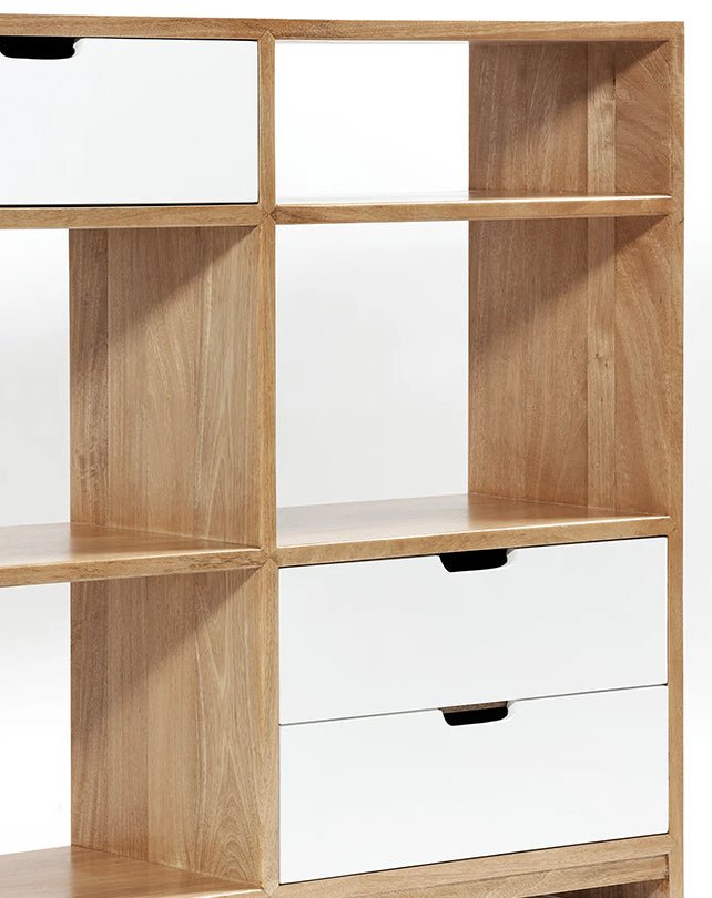 Florida Half Triple Bookcase - Furniture - Republic Home