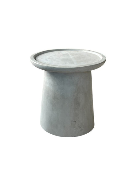Grey Terrazzo Orbita Side Table - Furniture - Republic Home