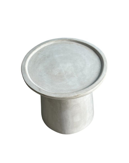 Grey Terrazzo Orbita Side Table - Furniture - Republic Home