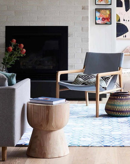 Hourglass Stool - Furniture - Republic Home